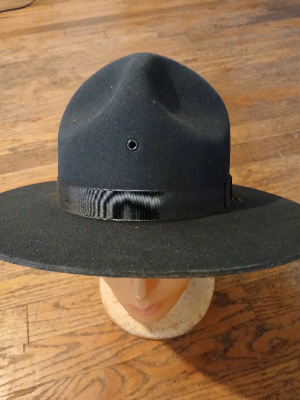 Men's Stratton Belt Campaign Hat With Eyelets Gray